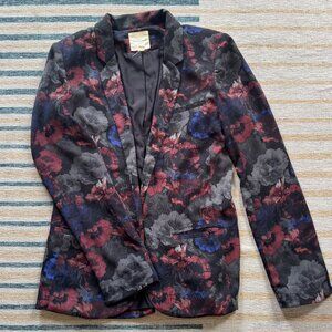 Silence + Noise floral blazer - fully lined - Small